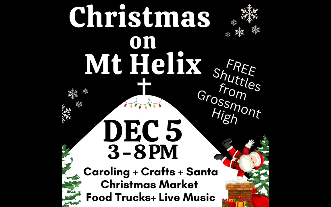Christmas on Mt. Helix